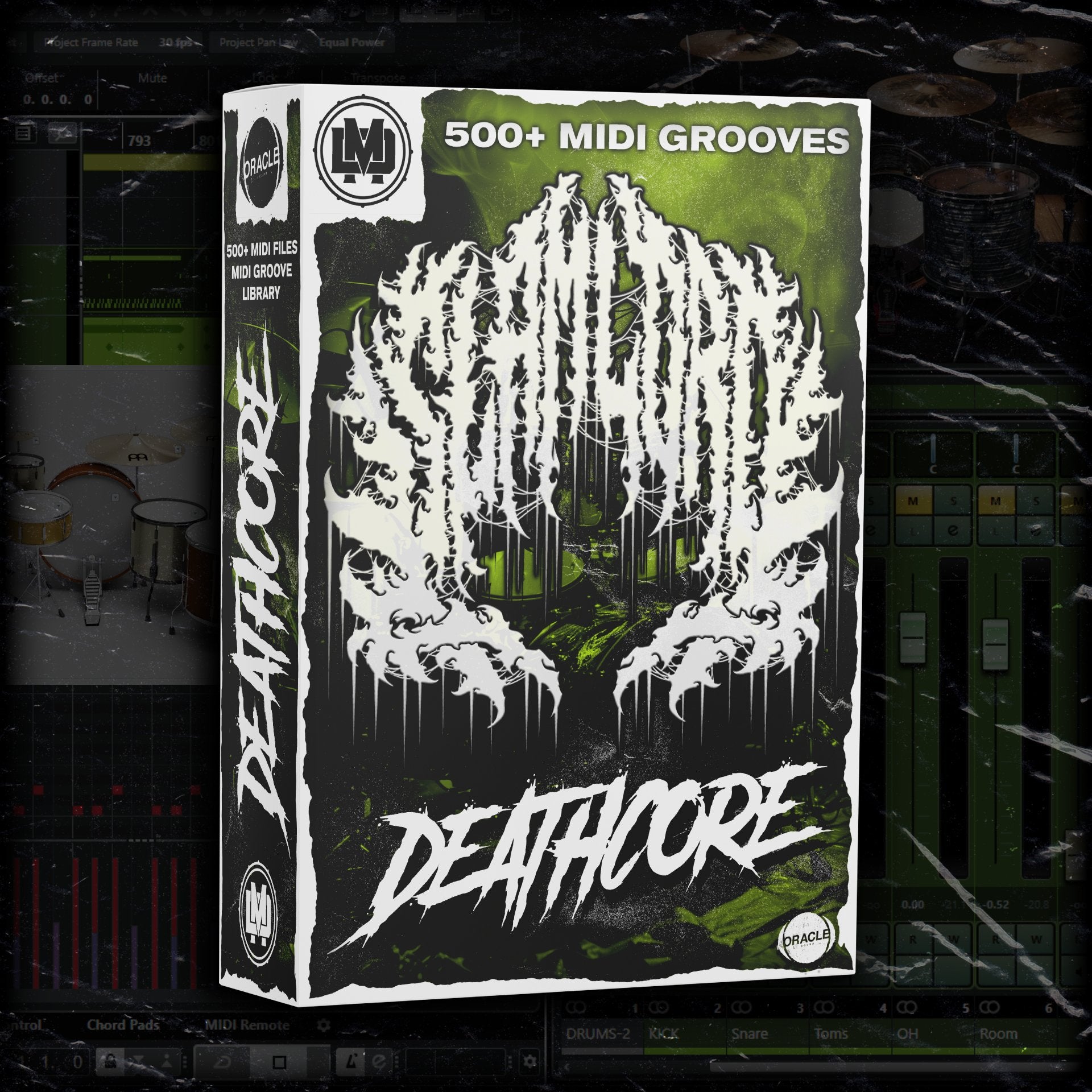 SLAMLORD MIDI PACK - 556 MIDI GROOVES LIBRARY - DRUMMIDI.COM