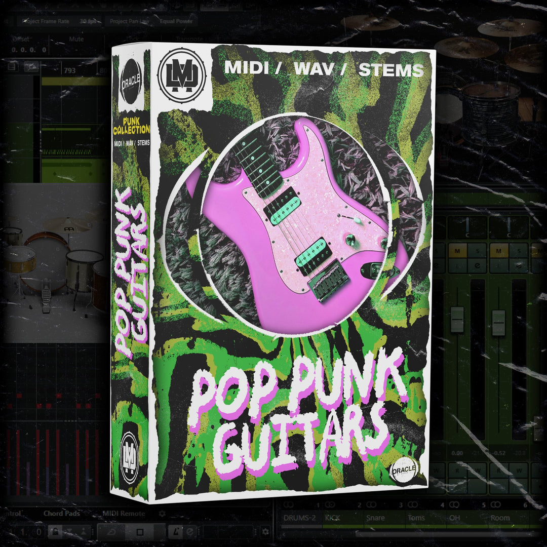 GUITAR VOL 1 POP PUNK GUITAR AND BASS - DRUMMIDI.COM