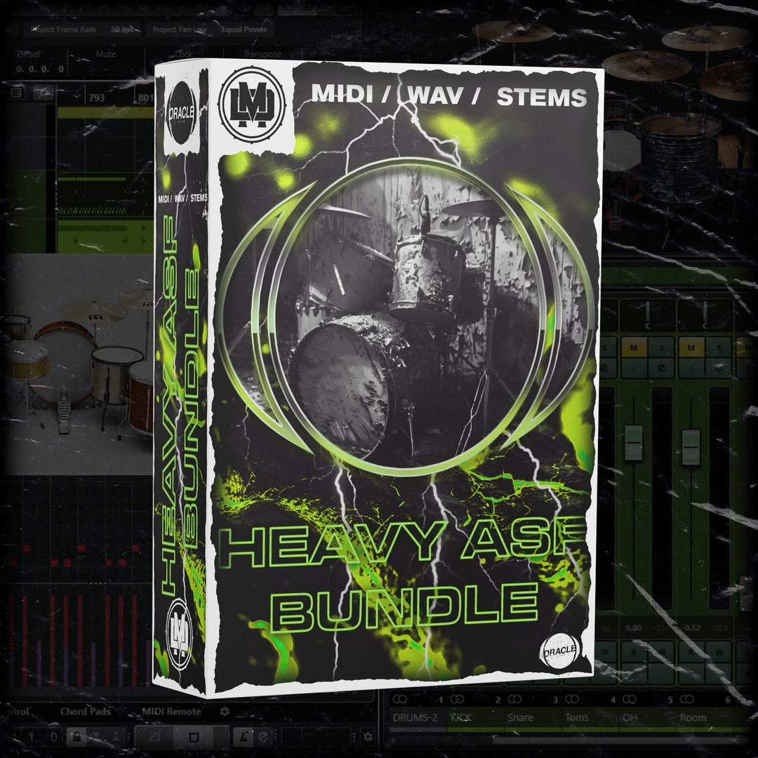 HEAVY ASF BUNDLE - HARDCORE / DEATHCORE / BEATDOWN - DRUMMIDI.COM